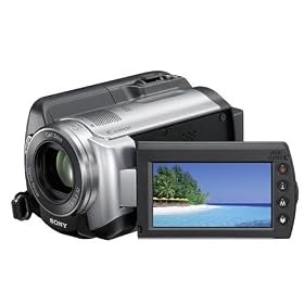 Sony Handycam HDRXR105E - Camcorder - High Definition - Widescreen Video Capture - 2.36 Mpix - optical zoom: 10 x - HDD : 80 GB - flash card