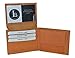 Boys Slim Compact Flap Id and Coin Pocket Bifold Wallet (Tan)