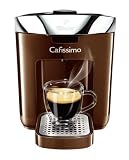 Tchibo Cafissimo Duo in 7 Farben, Kaffeemaschine für Espresso/Caffè Crema, Testmagazin sehr gut 09/2011, Farbe:Chocolate