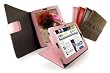 Tuff-Luv multi-view (TM) Napa Leather case cover for Apple iPad & 3G - Pink