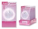 Just Cause BREAST CANCER AWARENESS Stretch Charm Bracelet