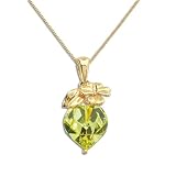 Primrose Februrary Birthday Flower Pendant