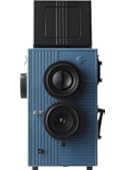 【blackbird, fly（ブルー）】35mmフィルム仕様の２眼レフ！広角レンズでビビッドで美しい写り。ホルガやロモなどのトイカメラファンも必見のブラックバードフライです。(Superheadz)