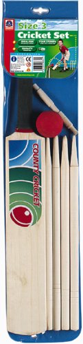 Childrens Toyshop  Toys : Cricket Set Size 3 in PVC Bag