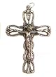 Small Crucifix - Pendant - 1 and 3/4in. Height - IMPORTED FROM ITALY