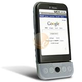 Silicone Skin Case for HTC G1 Google, Clear White