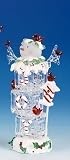 7 Ice Cube Snowman Joy Christmas Decoration #38975
