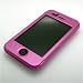 Apple iPhone 3G Soft Polycarbonate Slim fit Case -Pink (Cozip Brand) Plus Smudge Free Screen Protector-Made in Korea