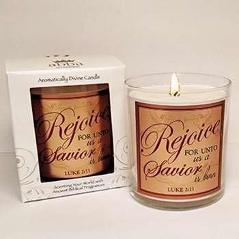 Candle - Frankincense & Myrrh - Rejoice (3")