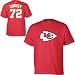 Reebok Kansas City Chiefs Glenn Dorsey Name & Number T-Shirt Size: Medium