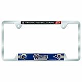 NFL St. Louis Rams Metal License Plate Frame