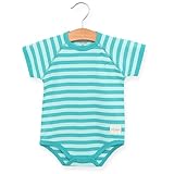 【SEBLES】ベビー服 新生児 1歳 ロンパース パジャマ 半袖 ブルマ ボタン 綿 コットン 柔らか 動きやすい 赤ちゃん 春 夏 無地 ユニセックス 可愛い ボーダー くま ベア(タイプE,73