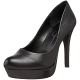 Jessica Simpson Women's Katoy Platform Pump,Black,8.5 M US