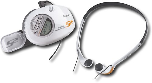 Sony S2 Sports Walkman Digital Tuning Weather/AM/FM Stereo Armband Radio (White)