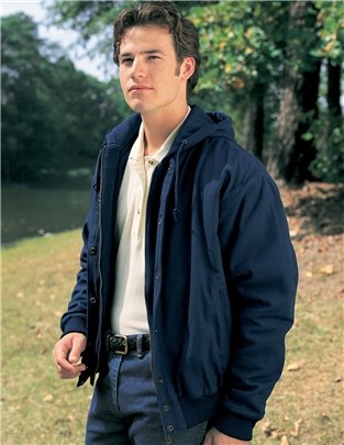 Pinecrest Cotton Canvas Hooded Wool Liner