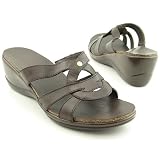 EASY SPIRIT Luanda Brown Sandals Slides Shoes Womens 10