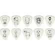 Joe Satriani Signature Picks (10 Picks)