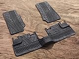 JEEP WRANGLER SLUSH MATS 3 PC SET 07-10 4 DOOR MOPAR
