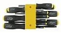 Bondhus 10637 Set of 13 Balldriver Screwdrivers, ProGuard Finish, sizes .050-3/8-Inch