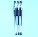 Uni-ball Signo UM-151 Gel Ink Pen Black, 0.28 mm, 3 pens per Pack (japan import) [Komainu-Dou Original Package]