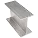 Aluminum 6061-T6 I-Beam, Squared Corners, ASTM B221