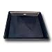 Black Square Plastic Serving Tray - 16 x 16