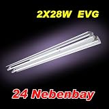Büroleuchte Bürolampen Pendellampe Deckenleuchte 2x 28W EVG JF-R228