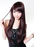 「PC076 4M33C 耐熱 付け毛 フルウィッグ wig ウィッグ ウイッグ」の画像