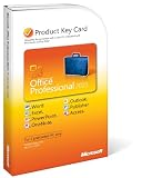 Microsoft Office Professional 2010 Product Key Card