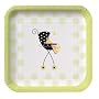 Stroller Fun 7" Square Dessert Plates (8 count) Adult