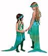 Silk Mermaid Costume - Large