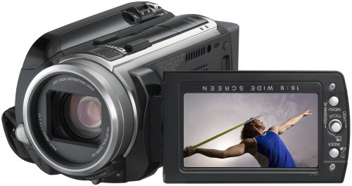 JVC GZ-HD30EX Camcorder (80 GB Festplatte, 10-fach opt. Zoom, 2,7