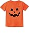 Jack O' Lantern Pumpkin Face Halloween Costume Toddler/Infant Kids T-Shirt