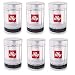 illy Caffe Scuro Fine Grind Coffee (Dark Roast, Black Band). Box of six 8.8oz coffee cans.