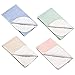 Platinum Care Padsâ„¢ Washable Large Standard Reusable Bed Pads/Hospital Underpads, for use with Incontinence and Pets Size 34x36 in, Pack of 4 (1 Blue 1 Green 1 Beige 1 Pink)