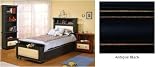 Alligator Enterprises 11300TAB Trundle for Twin Treasures Bed in Antique Black