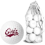 Montana Grizzlies NCAA 15 Golf Ball Clear Pack