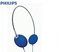 NEW Philips Shl1600 Ultra Lightweight Headband Headphones Blue Flat Folding Surprise Gift for Sprcial Day Fast Shipping Ship Wor