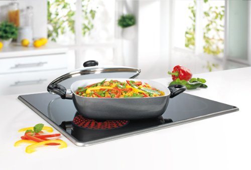 TV Das Original 04336 Bratmaxx Induktions-Eckpfanne Keramik anthrazit mit Glasdeckel Preisvergleich