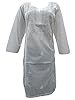 Designer White Kurta Tunics Women Embroidered Tops Tunic Small