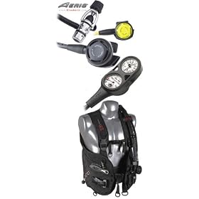 Aeris Competition | Scuba Gear Package | Regulator, Octo, BCD & Gauges
