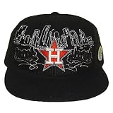 MLB HOUSTON ASTROS FLAT BILL HAT CAP NAVY BLUE 7 3/4