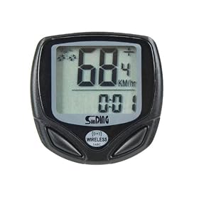 WIRELESS LCD COMPUTER BICYCLE SPEEDOMETER ODOMETER -Top Quality - Bargain Universe