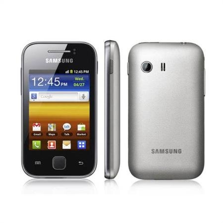 SAMSUNG Galaxy Y GT-S5360 Android Handy WLAN Bluetooth GPS-Funktion Kamera ° MP3-Player ° SWYPE ° 7,62cm Touchscreen ° UKW Radio