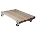 Vestil HDOS-2436-12 Solid Deck Hardwood Dolly with Hard Rubber Casters, 1200 lbs Capacity, 36" Length x 24" Width x 6-3/4" Height