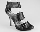 Strappy Design Cuff Heel