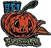 3.25 AFI Rock Music Band Pumpkin Name Logo Iron On Patch