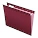 Pendaflex Reinforced Hanging Folders, Letter Size, Burgundy, 1/5 Cut, 25/BX (4152 1/5 BUR)