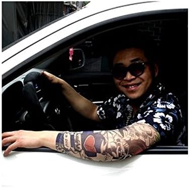 Tattoo Arm Sleeves Pierrot Fashion UV Cut Arm Sleeves Free Size