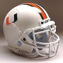 Miami Hurricanes Authentic Mini Helmet (Quantity of 6)